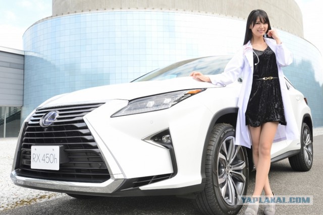 Новый Lexus RX промофото из Японии