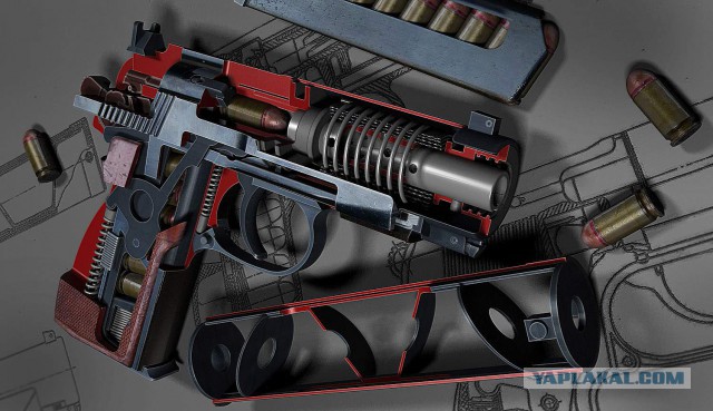 Красота оружия в 3D моделях