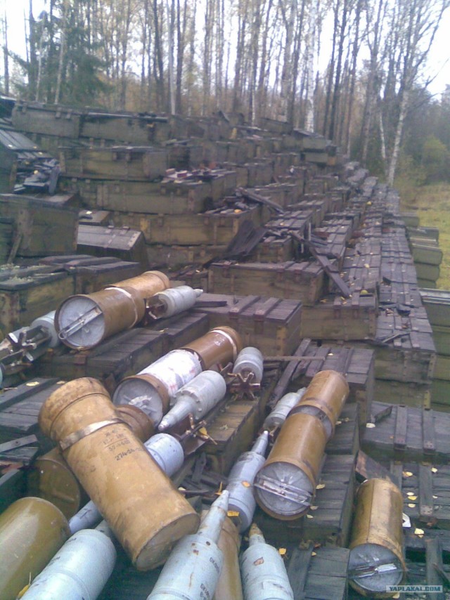 Хранение и транспортировка боеприпасов в ВС РФ