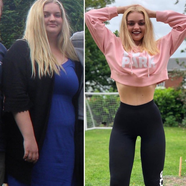 Этой юной леди из Австралии удалось похудеть на 64 кг. Всё из-за желания надеть шикарное выпускное платье