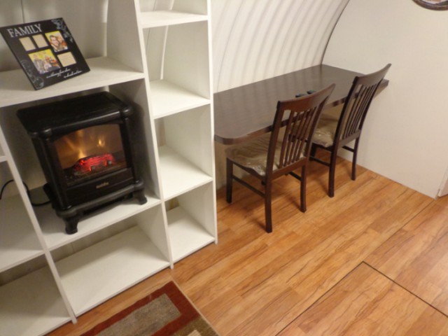 Подземный бункер во дворе