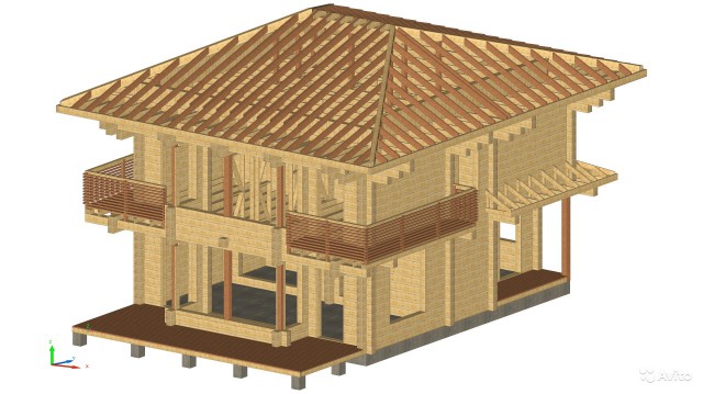 Проектирование деревянных домов (брус, каркас, фахверк)