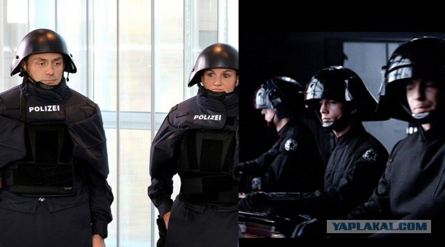 Новая форма полиции Баварии.