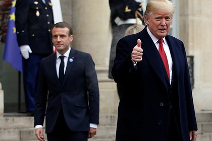 Трамп напомнил Макрону о провале французов во Второй мировой войне