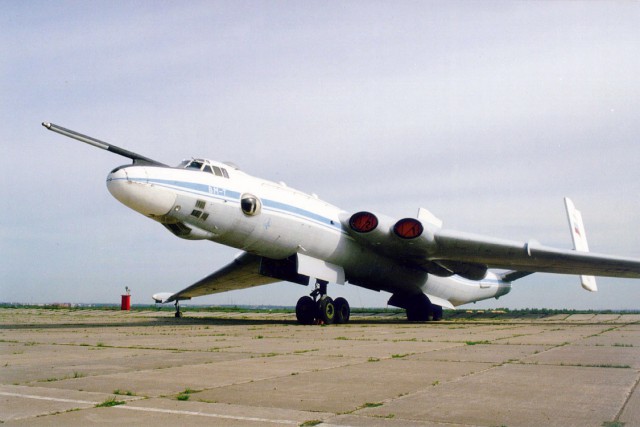 Посадка самолёта шпиона U-2