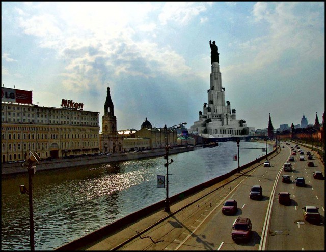 История Дворца Советов в Москве