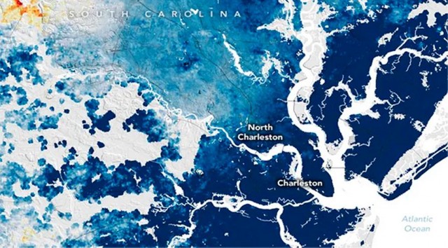 Восточное побережье США уходит под воду: это подтверждают фотографии NASA