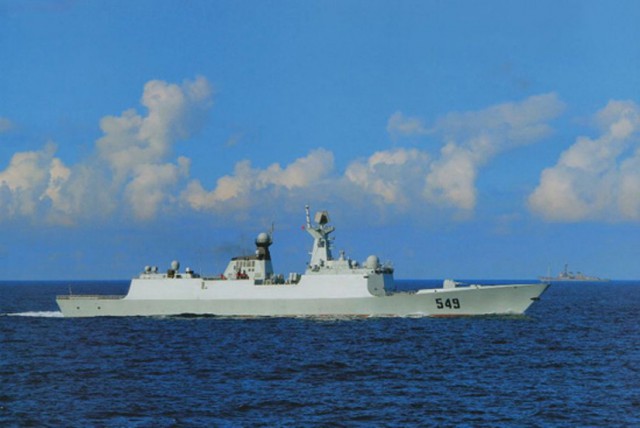 Обновление военного флота Китая.