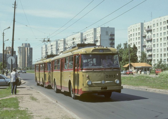 Сочленённый троллейбус ТС-1