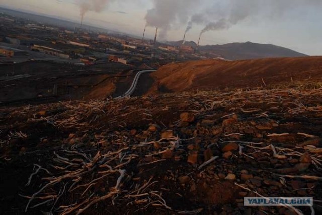 Ужасающие фотографии загрязнения в Китае