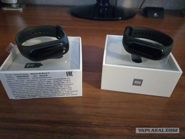 Xiaomi mi band 3 две штуки запродам.