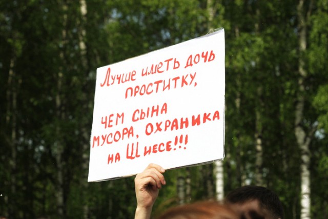 Жители Сыктывкара требуют вычистить мусор из власти