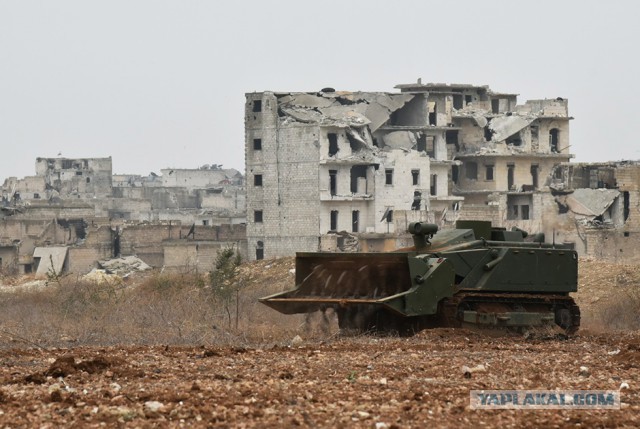 "Уран-6" в Алеппо.