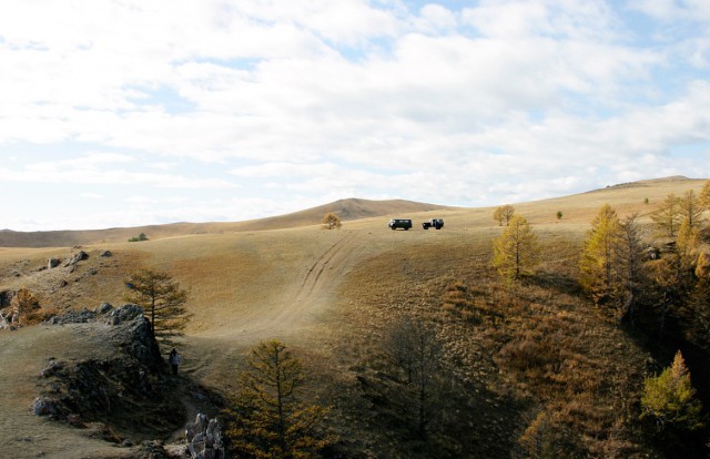 Красота осеннего Байкала