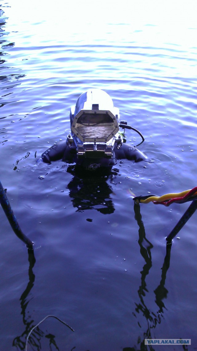 Изобретено простое устройство для подводного плавания
