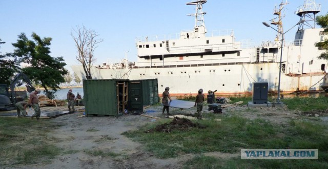 Американские военные ведут строительство оперативного центра ВМС Украины в Очакове