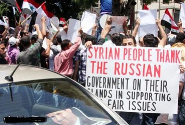 Сирия считает российских военных героями