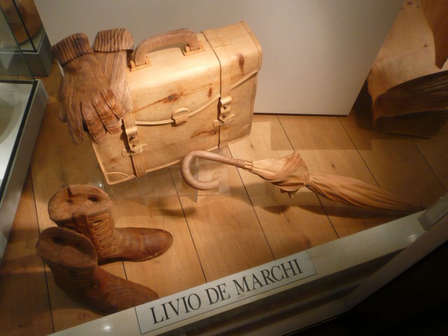 Деревянные штуковины от Ливио де Марчи