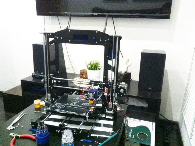 Как я собирал свой первый 3D принтер со стальной рамой