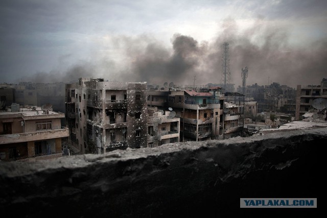 Штурмовики США устроили бомбежку Алеппо