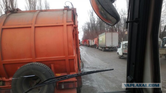 Из-за визита Владимира Путина в Краснодар не пускали грузовики