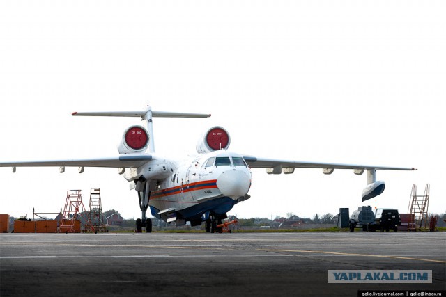 Производство самолётов-амфибий Бе-200ЧС в Таганроге