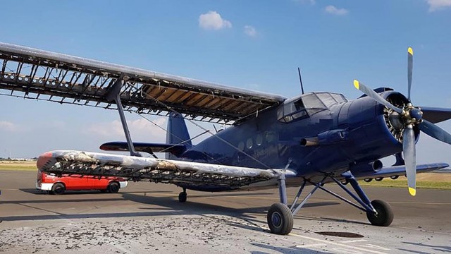 Ту-204 экстренно вернулся в Уфу из-за возгорания двигателя