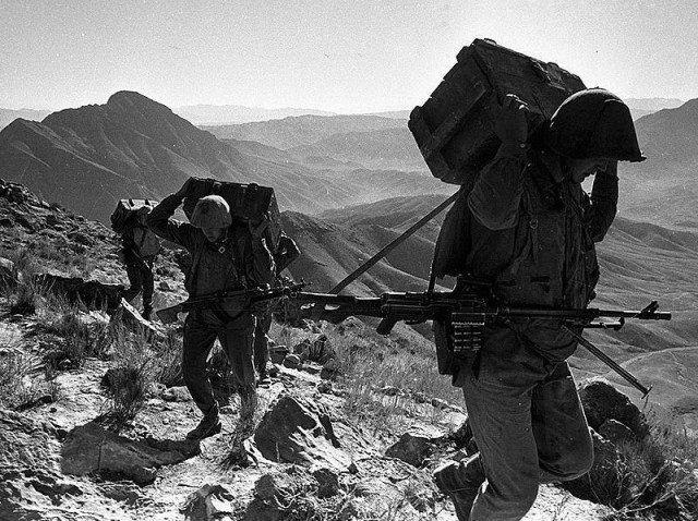 25 декабря 1979 год, ввод советских войск в Афганистан