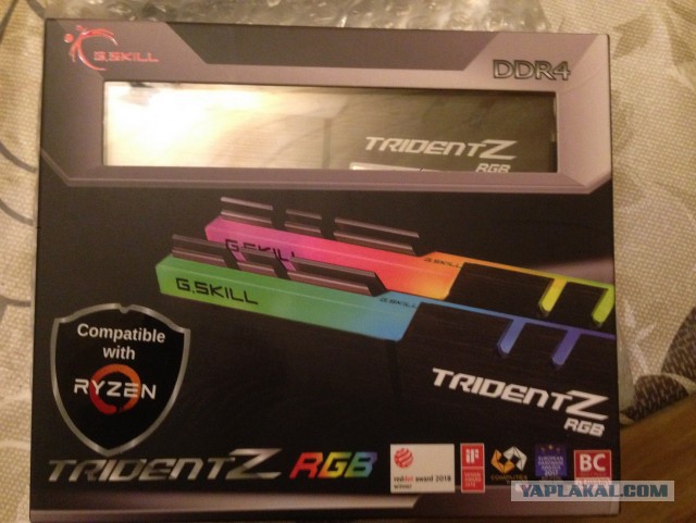 память G.Skill Trident Z RGB DDR4 dimm 32Gb KIT (2x16Gb)