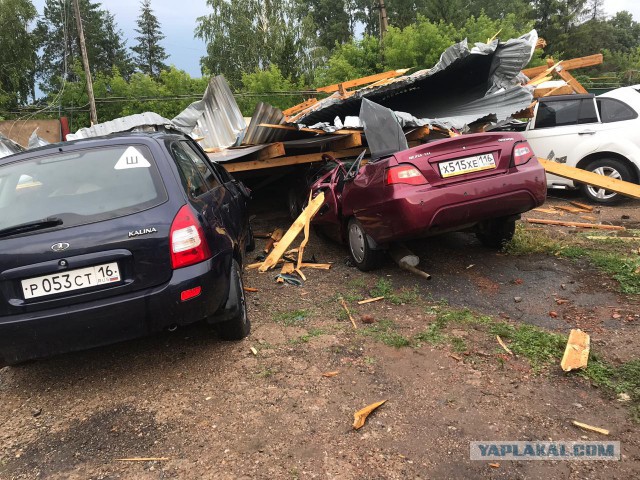 Непогода в Альметьевске, 24.06