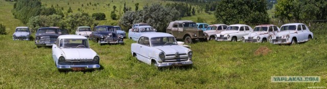 "Очень ретро" авто-музей в Черноусово