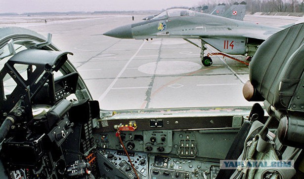 Истребитель ВВС Польши МиГ-29 пропал с радаров