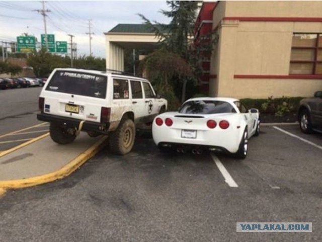Автоместь за неправильную парковку