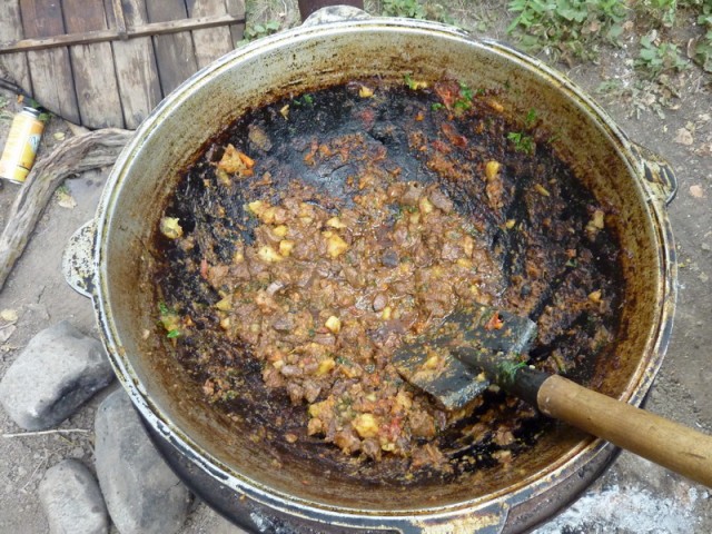 Блюда для казана, на природе и свежем воздухе