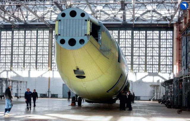 В Воронеже за рекордные три месяца создали фюзеляж для Ил-96-300