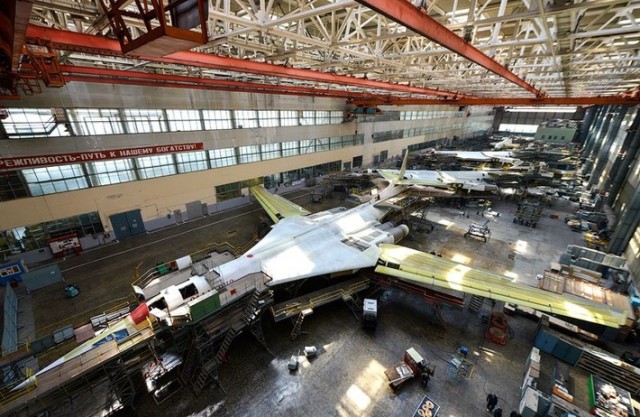 Казанский авиационный завод приступил к сборке первого Ту-160М2