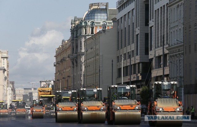 Благоустройство Москвы в этом году оказалось дороже Крымского моста