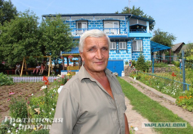 Белорусский пенсионер построил «аквапарк»