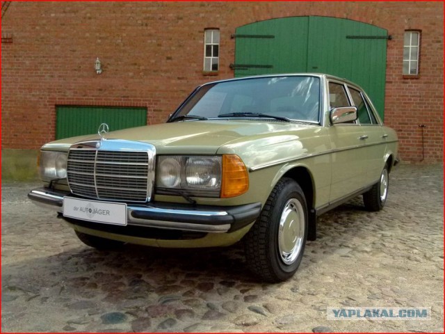 Законсервированный Mercedes W123