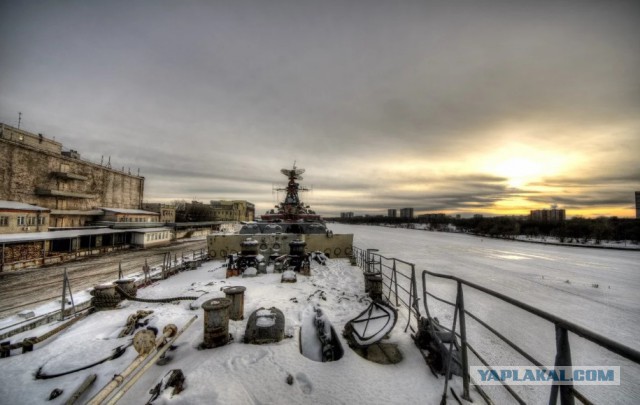 Заброшенный корабль ВМФ