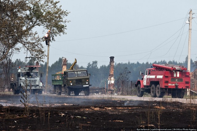 Московская область в огне