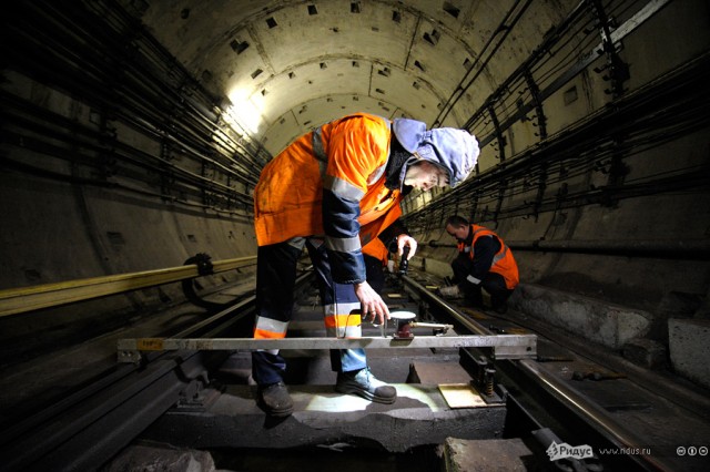 Один день работника метро: Служба пути