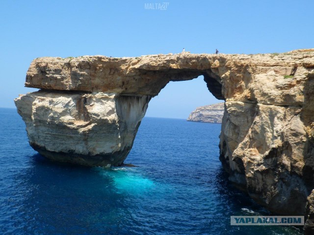На Мальте обрушилось Лазурное окно