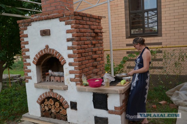 Сделал печку