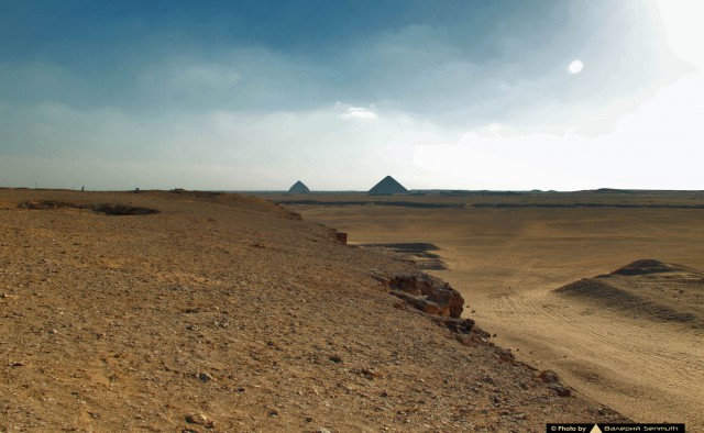 Северная пирамида Дахшурского некрополя в 100 фотографиях