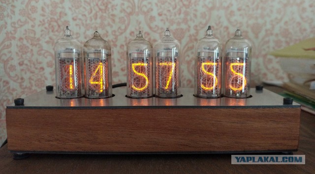 Nixie clock: ламповые часы на индикаторах ИН-14 RGB