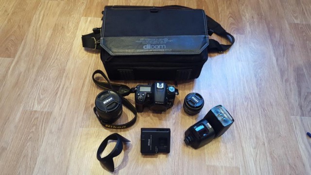 Nikon D7000 + объективы + сумка