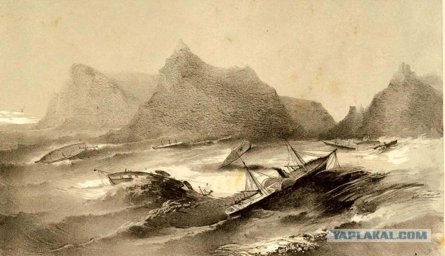 Мегашторм на Черном море  1854 г