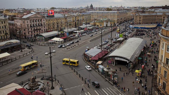 Петербург тогда и сейчас