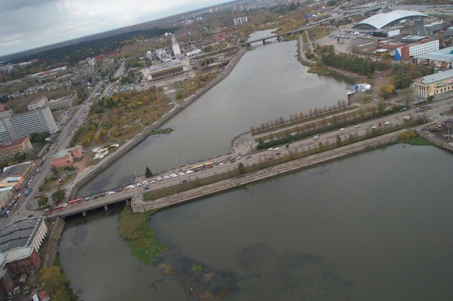 Челябинские мосты через Миасс